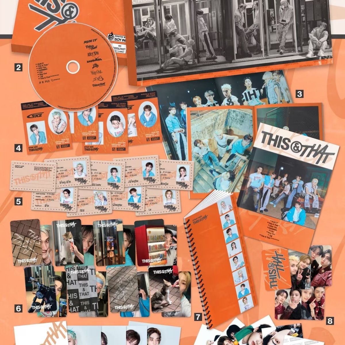 Magazines - Korean popular boy band returns album