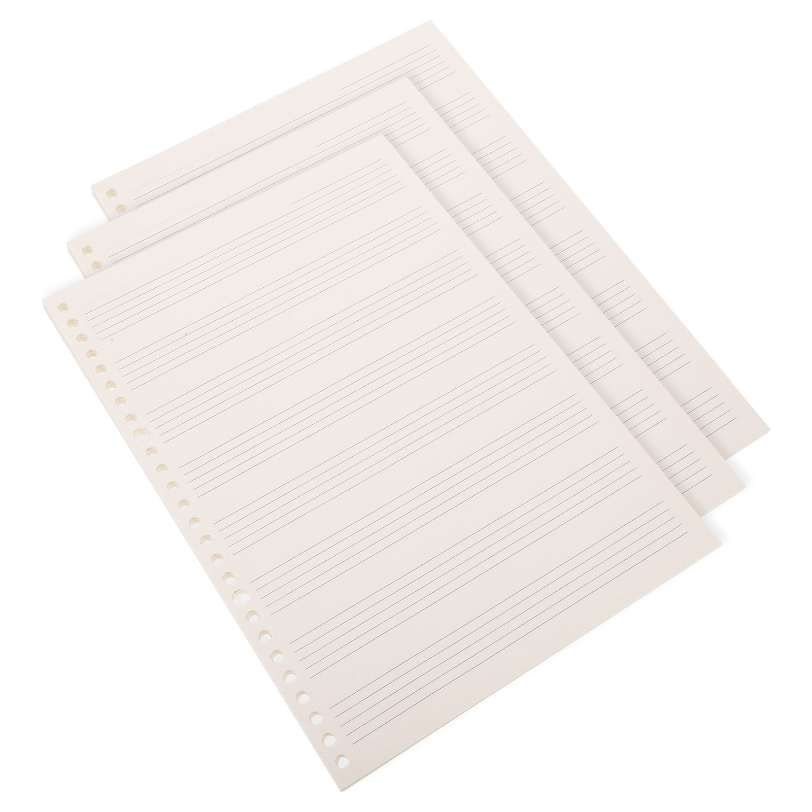 3Pcs Compact Detachable Guitar - Blank Sheet Music Notebook ulasan dan harga