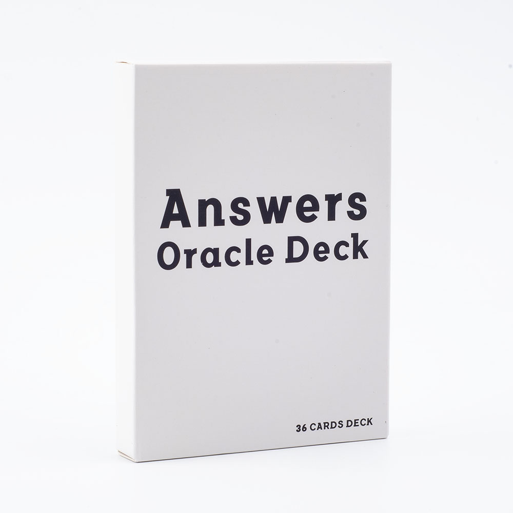 Answers Oracle Deck 36 Cards M - Tarot Deck With Guidebook ulasan dan harga