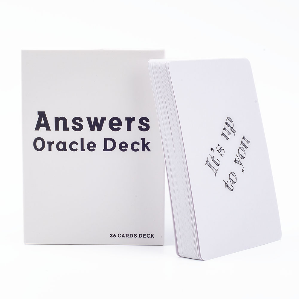Answers Oracle Deck 36 Cards M - Tarot Deck With Guidebook ulasan dan harga