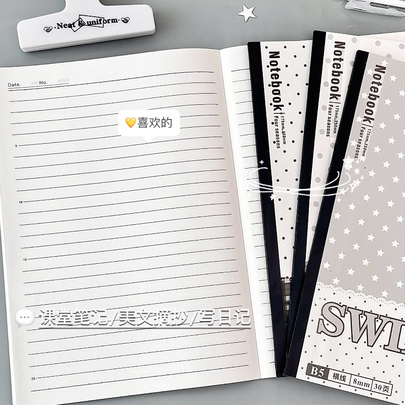 4 Packs of Black and White Ang - Blank Sheet Music Notebook ulasan dan harga