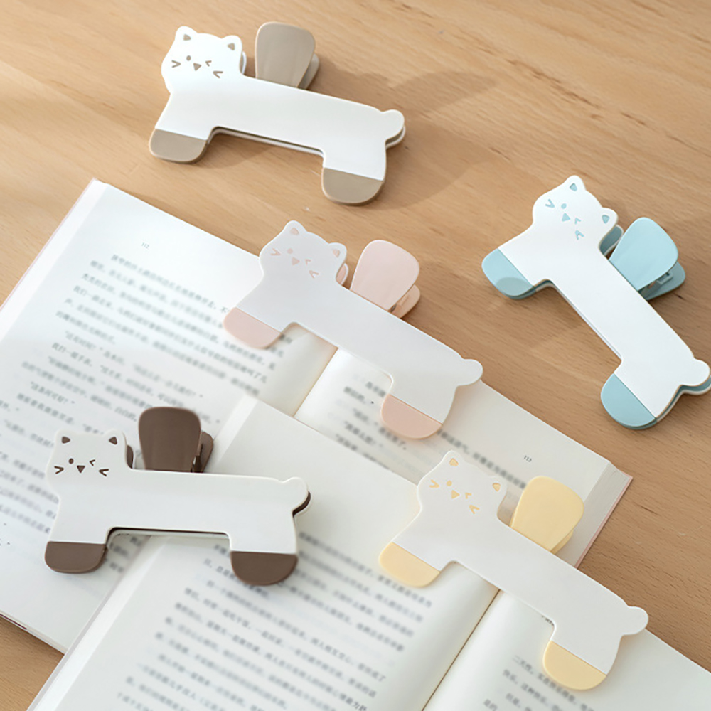 Cute Cat Book Holder, Fixed Bo - Stationery Books ulasan dan harga