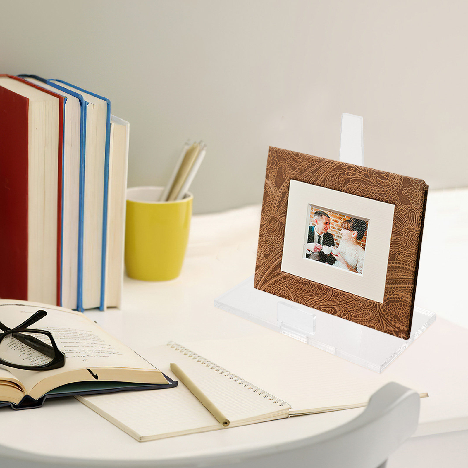 Versatile Acrylic Plate Stand  - Clear Acrylic Book Stand Holder ulasan dan harga