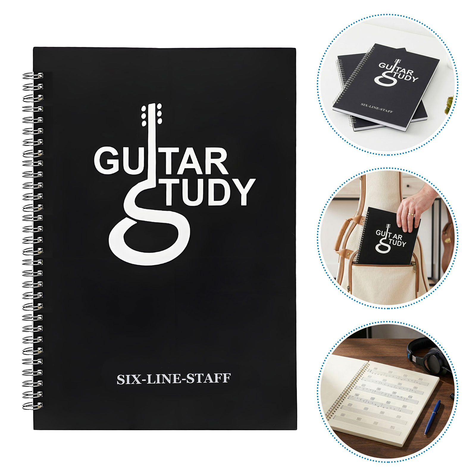 2Pcs 6 String Guitar Tablature - Blank Sheet Music Notebook ulasan dan harga