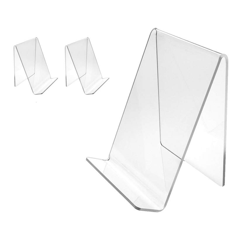 3 Pcs Acrylic Book Stand,Clear - Clear Acrylic Book Stand Holder ulasan dan harga