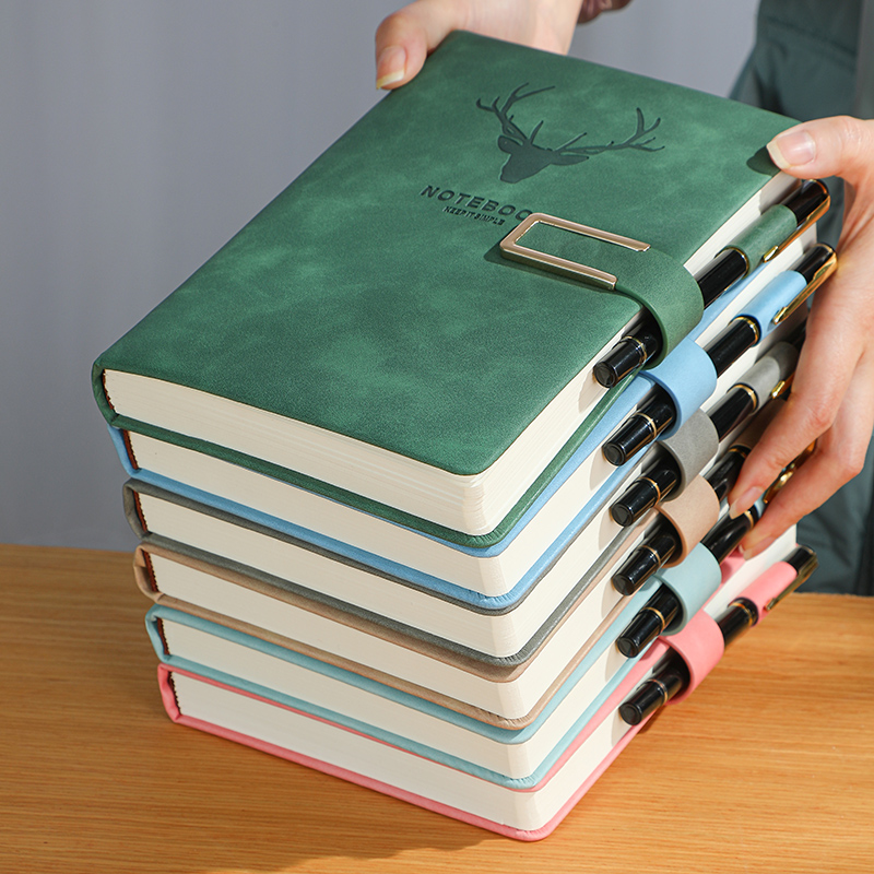 200pages A5 Leather Notebook w - Vintage Leather Journal Notebook ulasan dan harga