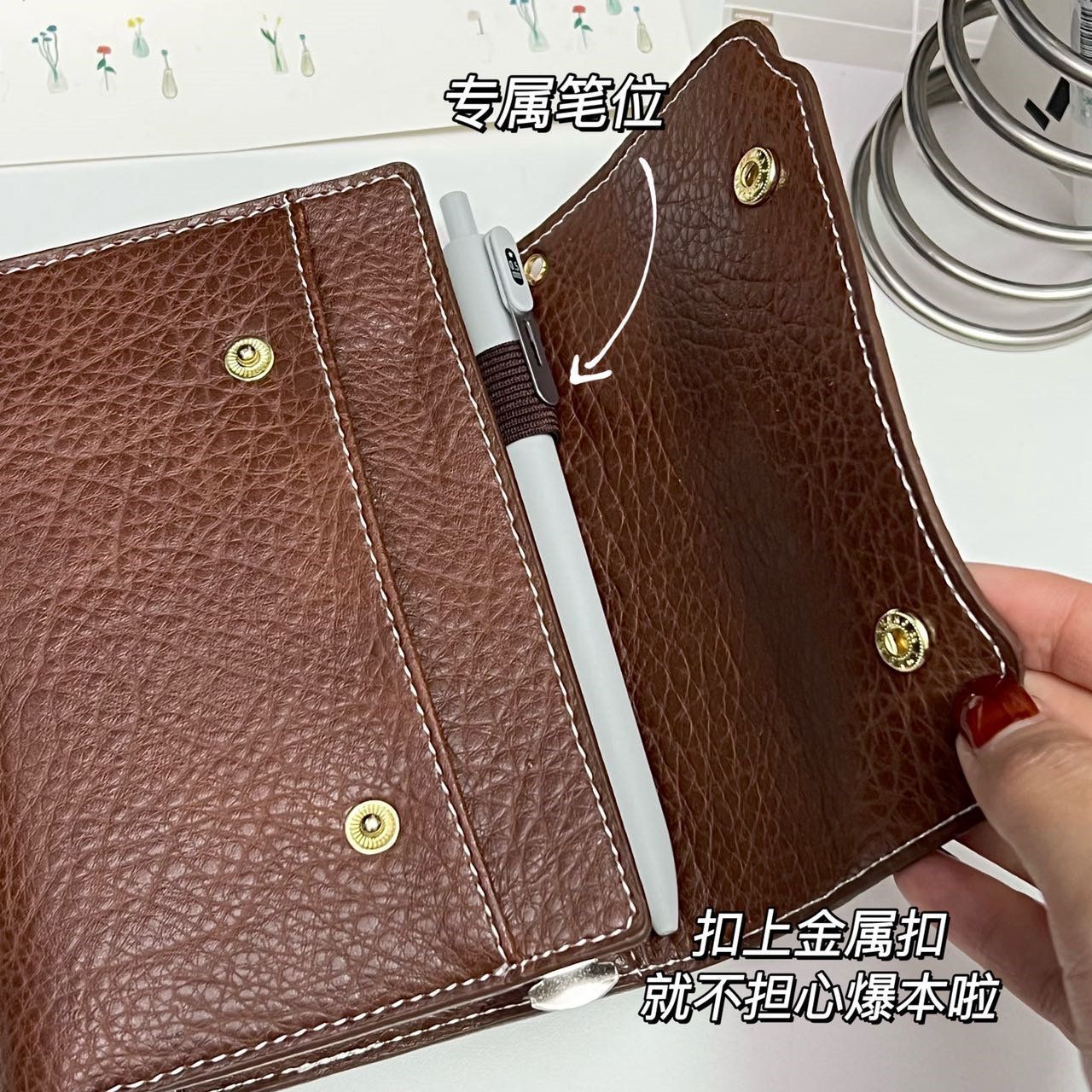 A7 Three Fold One Size Retro S - Vintage Leather Journal Notebook ulasan dan harga